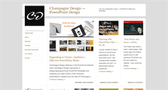 Desktop Screenshot of champagne-design.com